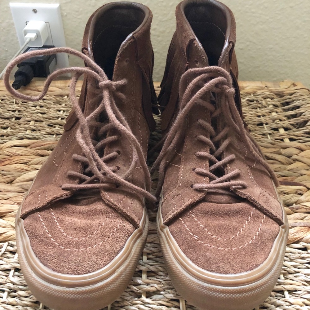 Suede moccasin vans